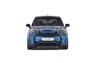 MINI COOPER S BLUE 2021 OttOmobile 1:18 Resinemodell (Türen, Motorhaube... nicht zu öffnen!)